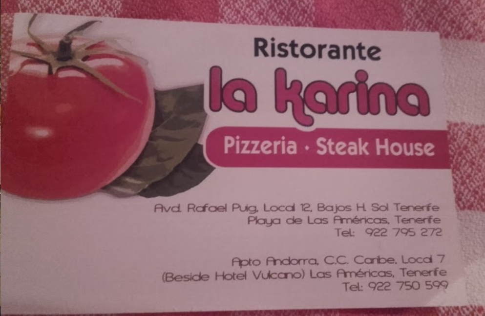 La Karina  - restaurante en Playa de las Américas - Logo del restaurante