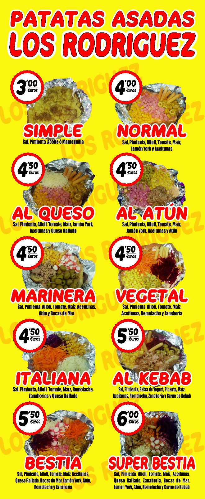 Patatas asadas  Los Rodriguez  - restaurante en Malaga - Logo del restaurante