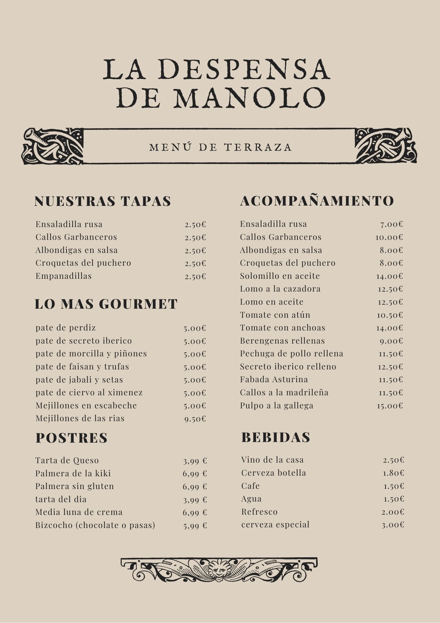 La Despensa De Manolo - restaurante en benalmadena / malaga - Logo del restaurante