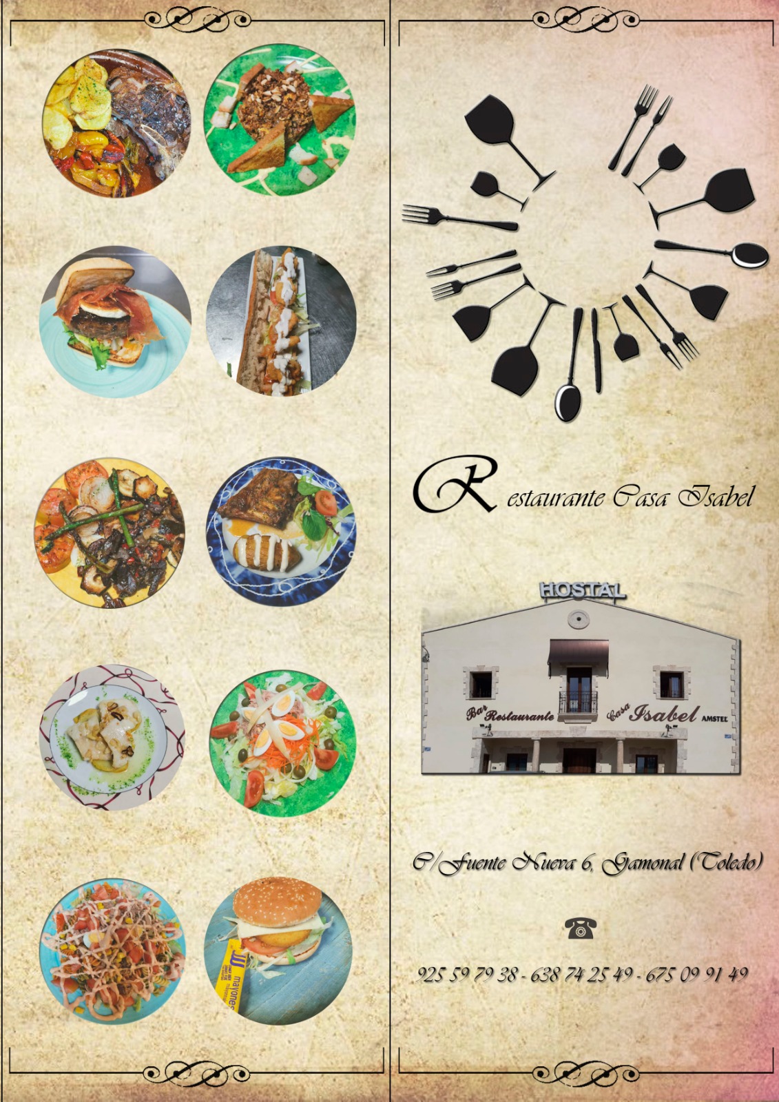 Hostal Restaurante Casa Isabel - restaurante en GAMONAL - Logo del restaurante