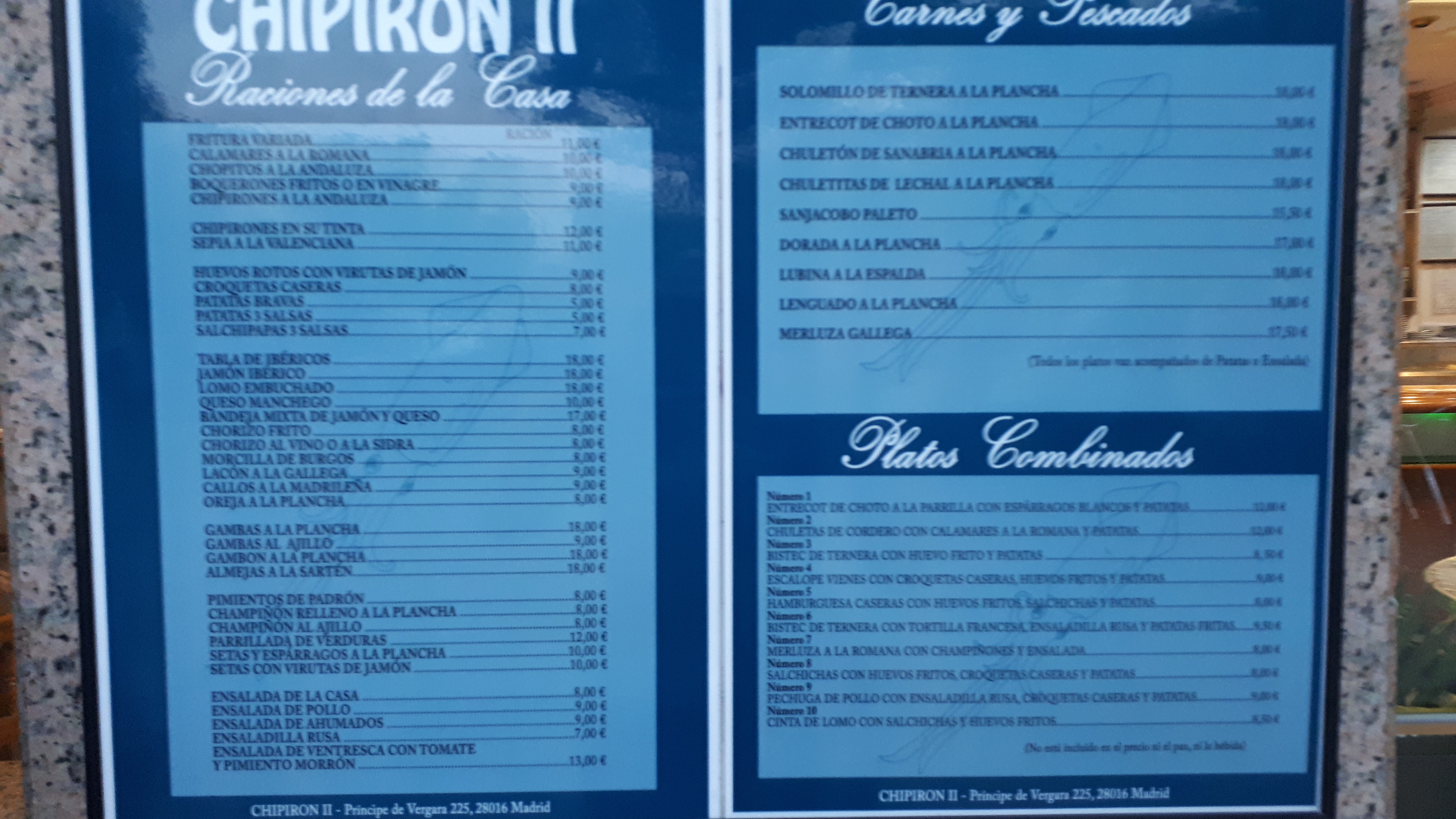 Chipiron - restaurante en Madrid - Logo del restaurante