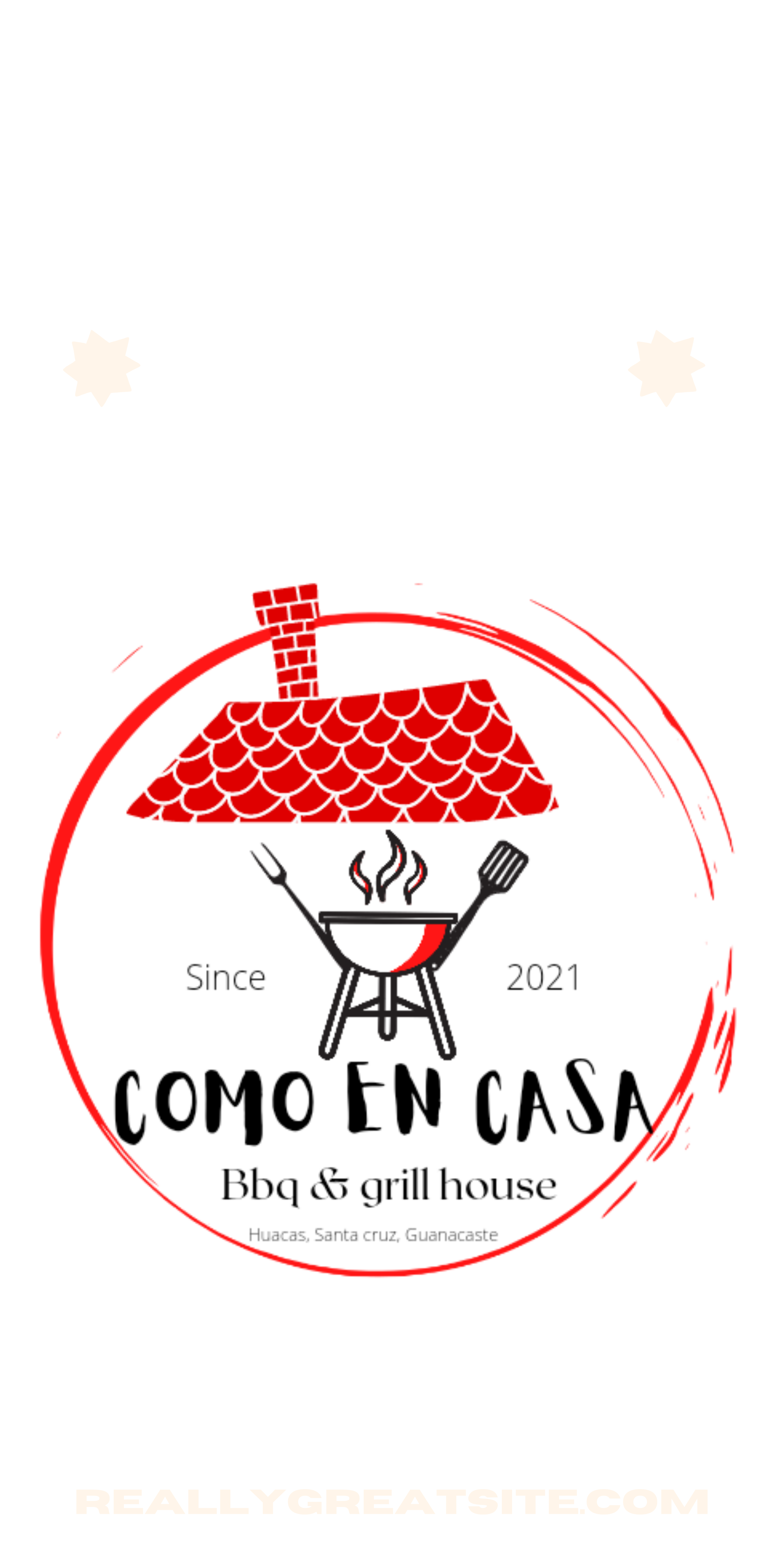 COMO EN CASA bbq & grill house - restaurante en Guanacaste - Logo del restaurante