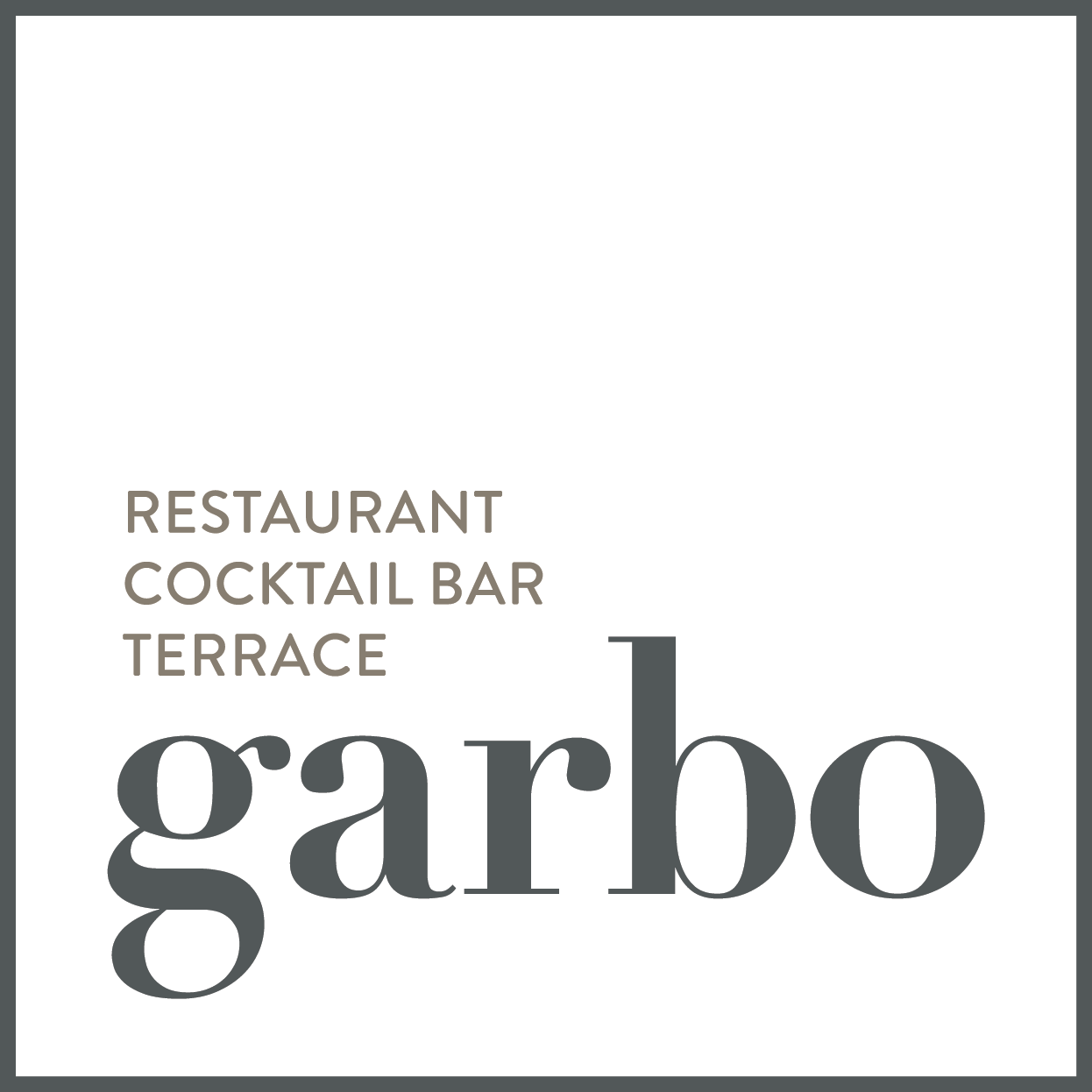 Garbo by Meliá - restaurante en Granada  - Logo del restaurante
