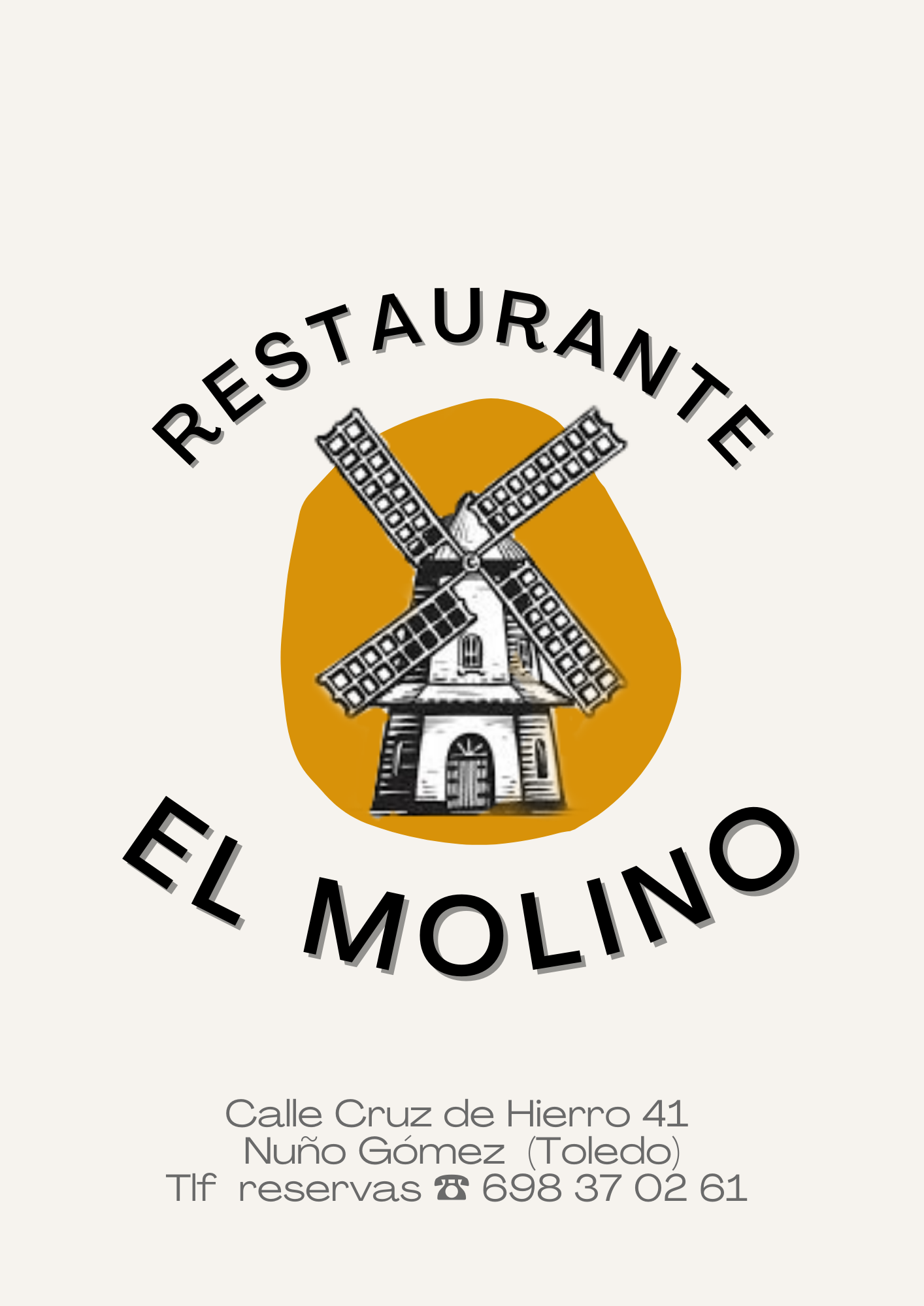 El molino - restaurante en Nuño Gómez - Logo del restaurante