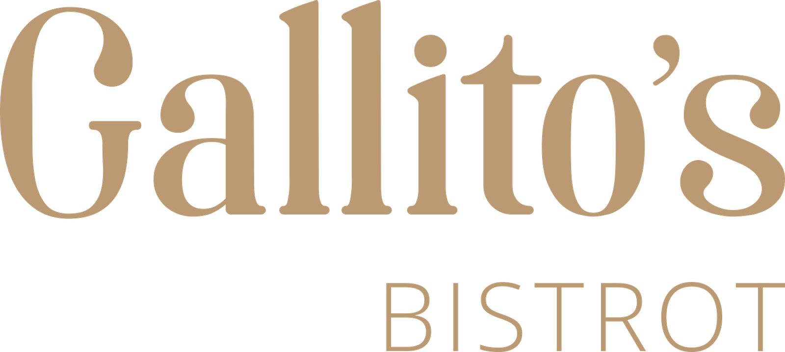 Gallitos Bistrot - restaurante en Barcelona - Logo del restaurante