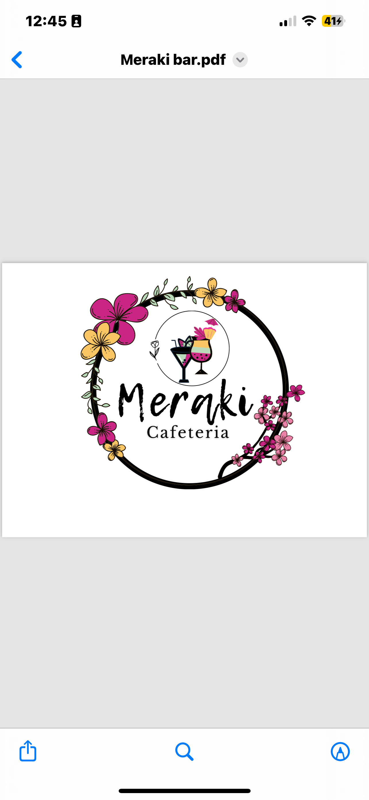 Cafeteria Meraki - cafeteria en Figueras  - Logo del restaurante