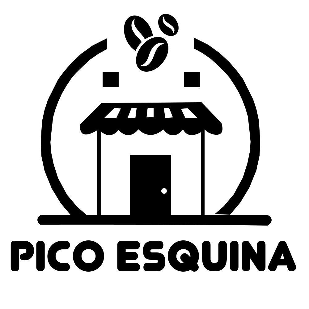 Pico Esquina - cafeteria en blanca - Logo del restaurante