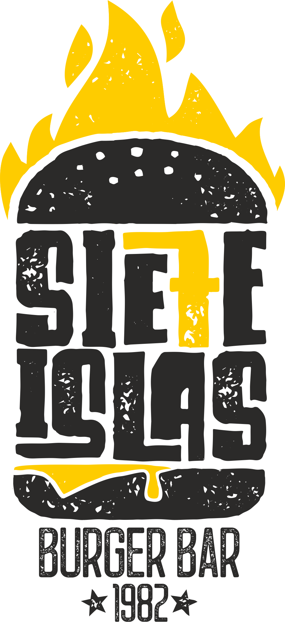 SIE7E ISLAS BURGER BAR - restaurante en Santa cruz de la Palma - Logo del restaurante