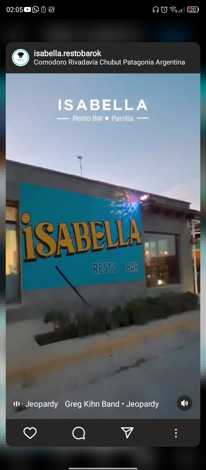Isabella Resto Bar - restaurante en Comodoro Rivadavia - Logo del restaurante