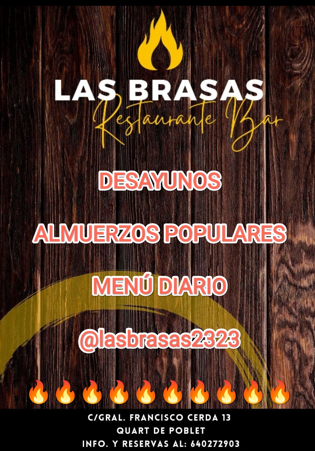 Restaurante las brasas - restaurante en Quart de poblet - Logo del restaurante