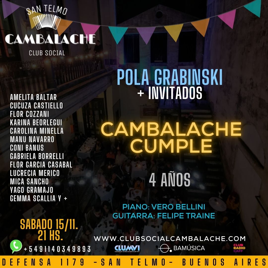 CLUB SOCIAL CAMBALACHE - restaurante en CIUDAD DE BUENOS AIRES - Logo del restaurante