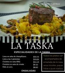 LA TASKA STEAK HOUSE  - Imagen 1 - restaurante en Pastaza 