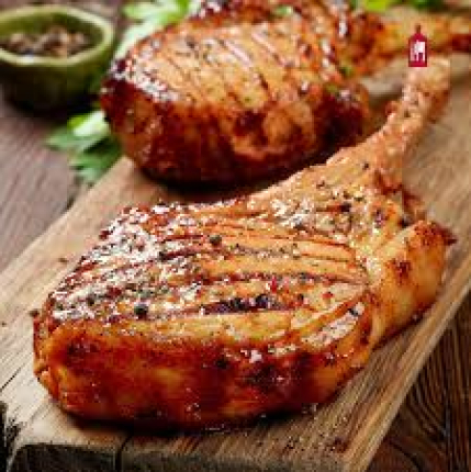 Tomahawk de cerdo 500 gs (RECOMENDADO) - restaurante en TALLER DE SABORES Almeria - Huercal de Almeria