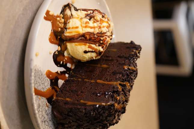 Tarta de chocolate - restaurante en FUSION GOURMET ELDA - ELDA