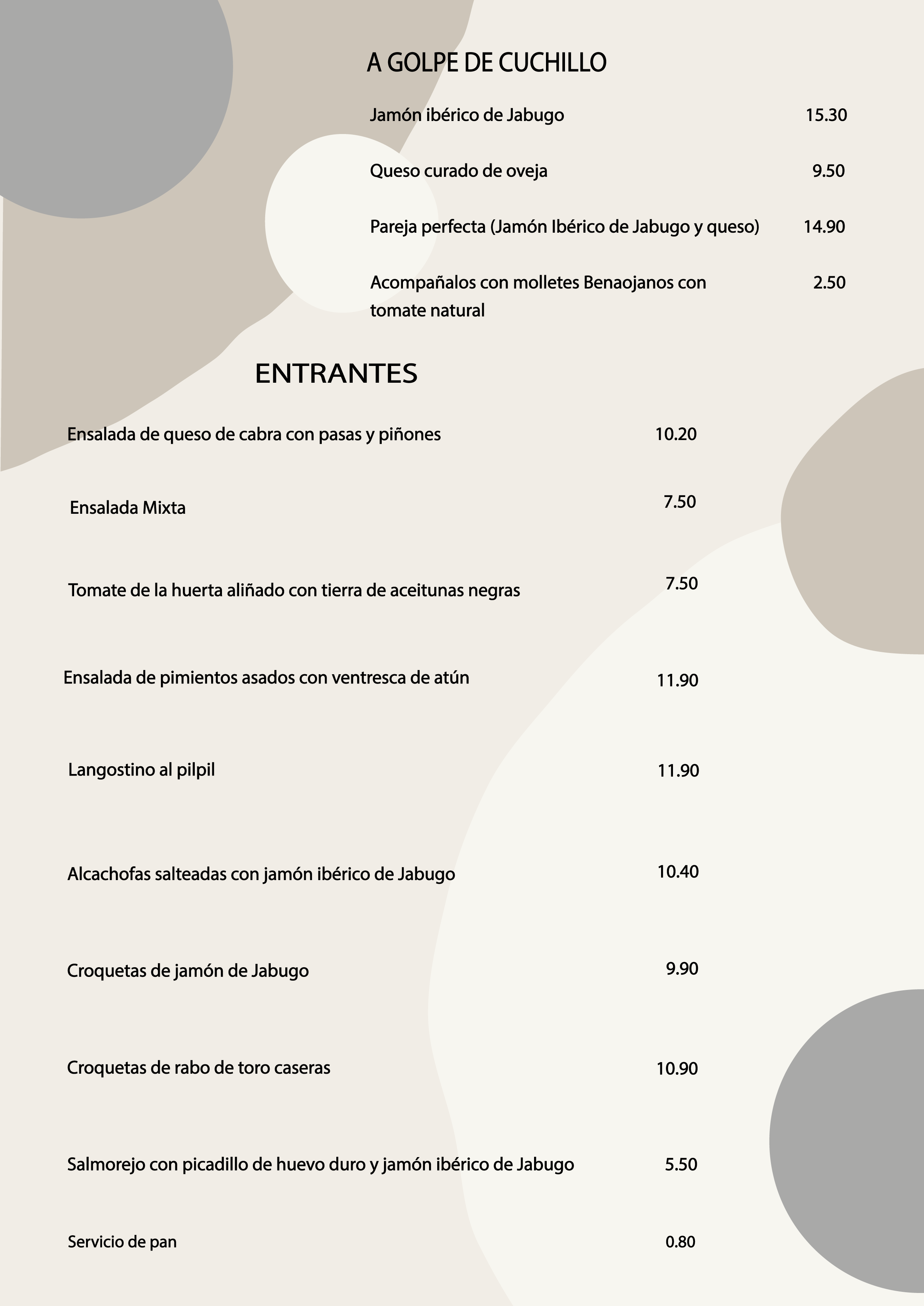 Venta Justino  - Imagen 2 - restaurante en Benaojan