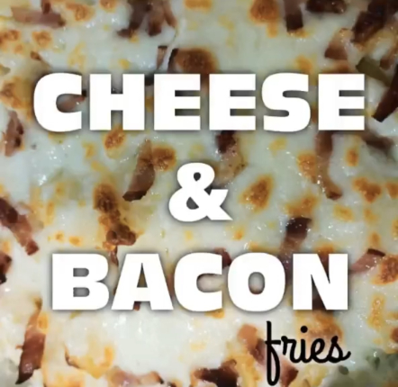 Cheese and bacon 8,00€ - restaurante en The best food - RESIDENCIAL EL QUIÑON