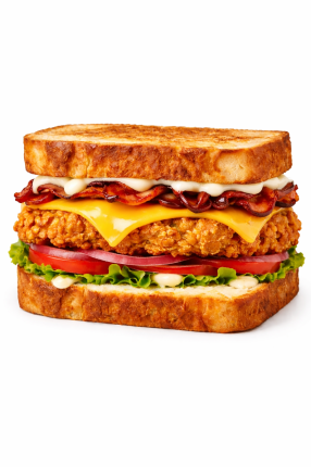 Crispy sandwich 6.50€ - Restaurante en The best food - RESIDENCIAL EL QUIÑON