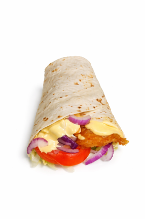 honey mustard wrap 6,00€ - Restaurante en The best food - RESIDENCIAL EL QUIÑON