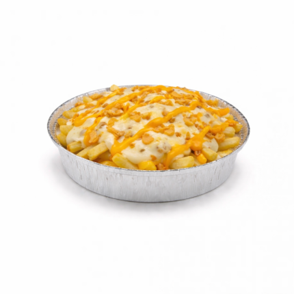 Triple cheese fries 8.50€ - Restaurante en The best food - RESIDENCIAL EL QUIÑON