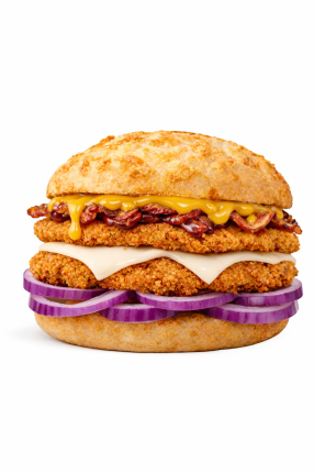 Honey burger 8.50€ - Restaurante en The best food - RESIDENCIAL EL QUIÑON