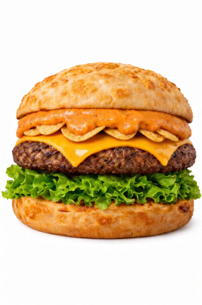 Texas burger 8.50€ - Restaurante en The best food - RESIDENCIAL EL QUIÑON