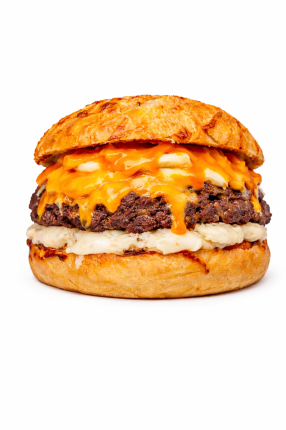 Crazy cheese burger. 8.50€ - Restaurante en The best food - RESIDENCIAL EL QUIÑON