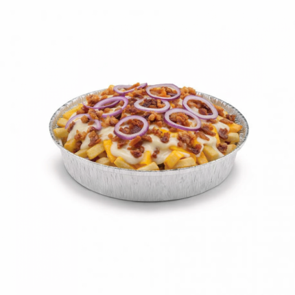 Sweet onion cheese fries 8,00€ - Restaurante en The best food - RESIDENCIAL EL QUIÑON