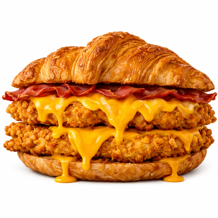 Cheese croissant  sandwich 8.50€ - Restaurante en The best food - RESIDENCIAL EL QUIÑON
