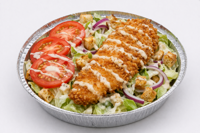 Crispy salad  6.50€ - Restaurante en The best food - RESIDENCIAL EL QUIÑON