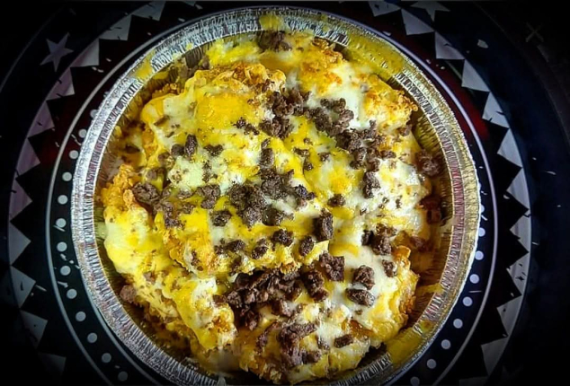 Nachos BBQ miel(NUEVO) 7,50€ - restaurante en The best food - RESIDENCIAL EL QUIÑON