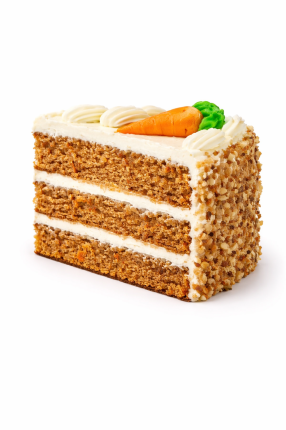 Tarta de zanahoria . - Restaurante en The best food - RESIDENCIAL EL QUIÑON