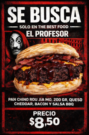 El PROFESOR  - restaurante en The best food - RESIDENCIAL EL QUIÑON