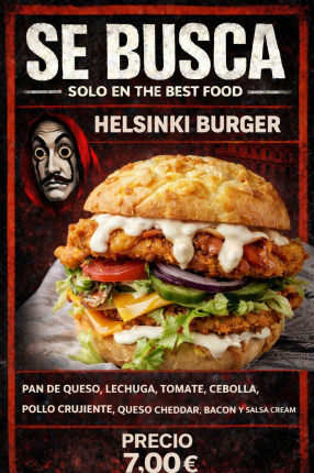 HELSINKI - restaurante en The best food - RESIDENCIAL EL QUIÑON