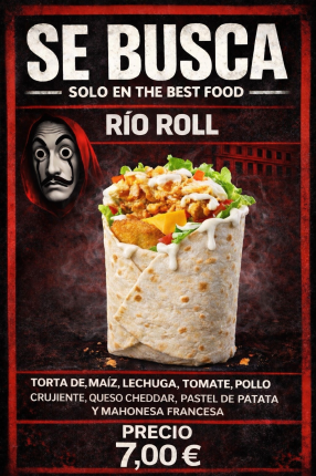 RIO roll - restaurante en The best food - RESIDENCIAL EL QUIÑON