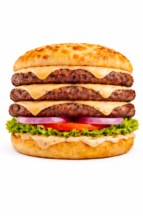 Chicago burger  9,50€ - Restaurante en The best food - RESIDENCIAL EL QUIÑON