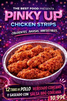 Pinky up (12 Ud) 10,99€ - Restaurante en The best food - RESIDENCIAL EL QUIÑON