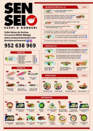 SENSEI Sushi & Donburi Asiatico - Imagen 2 - restaurante en Malaga