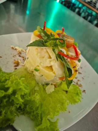 Porción de Papas Mayo - Restaurante en Secretos a Bordo - Recoleta, Santiago