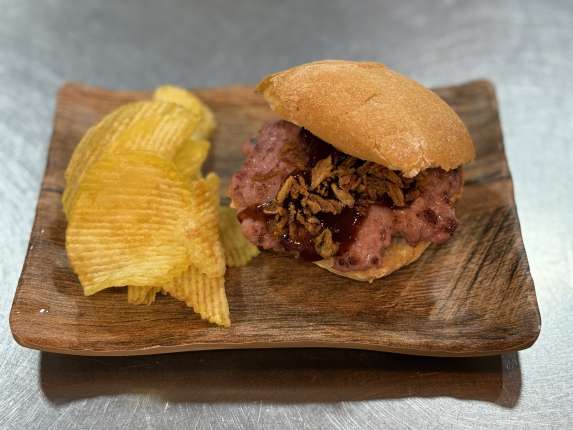 Hamburguesa. - restaurante en Godoy Fondón  - Fondon