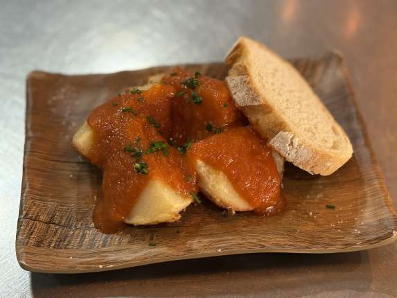 Patatas bravas. - restaurante en Godoy Fondón  - Fondon