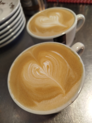 Café Grande, Doble carga, Americano... - restaurante en Café Bar Palmeras - Porto do son