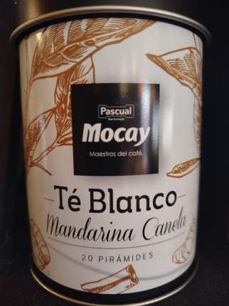Té blanco Mandarina y Canela - restaurante en Café Bar Palmeras - Porto do son