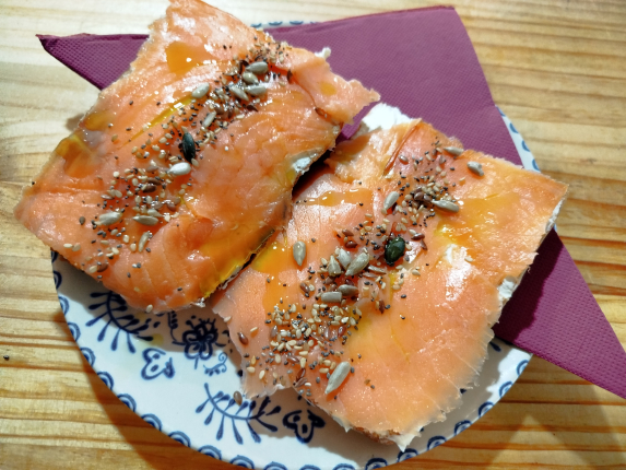 Tostada Marinera - restaurante en Café Bar Palmeras - Porto do son