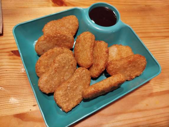 Nuggets de pollo - restaurante en Café Bar Palmeras - Porto do son