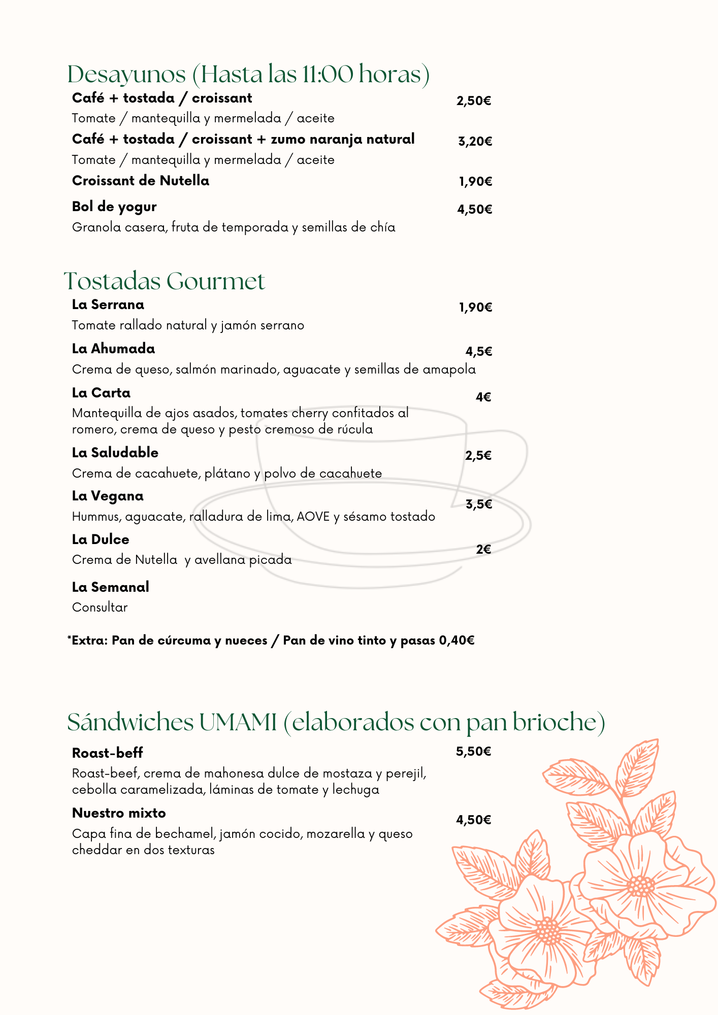 LA CARTA - Imagen 1 - restaurante en Valencia