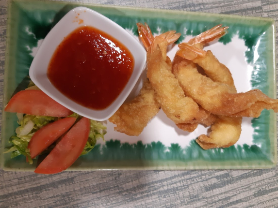 LANGOSTINOS ABRIGAOS - restaurante en L'Arizona Bar - La Pobla Llarga