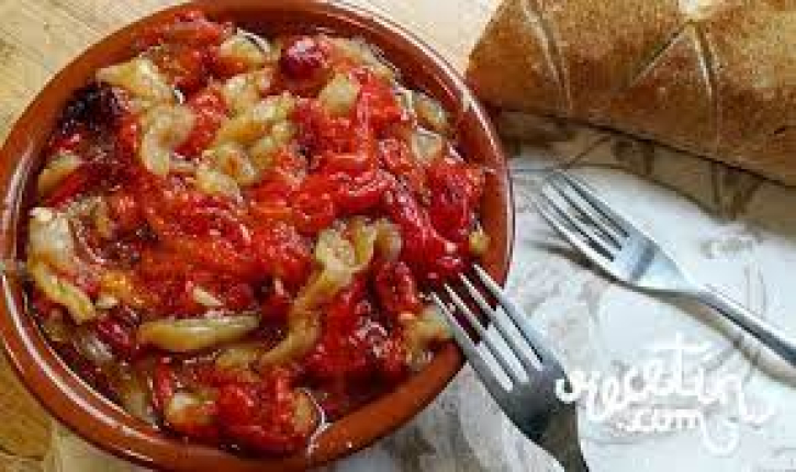 ESGARRAET CON PAN TOSTADO - restaurante en L'Arizona Bar - La Pobla Llarga