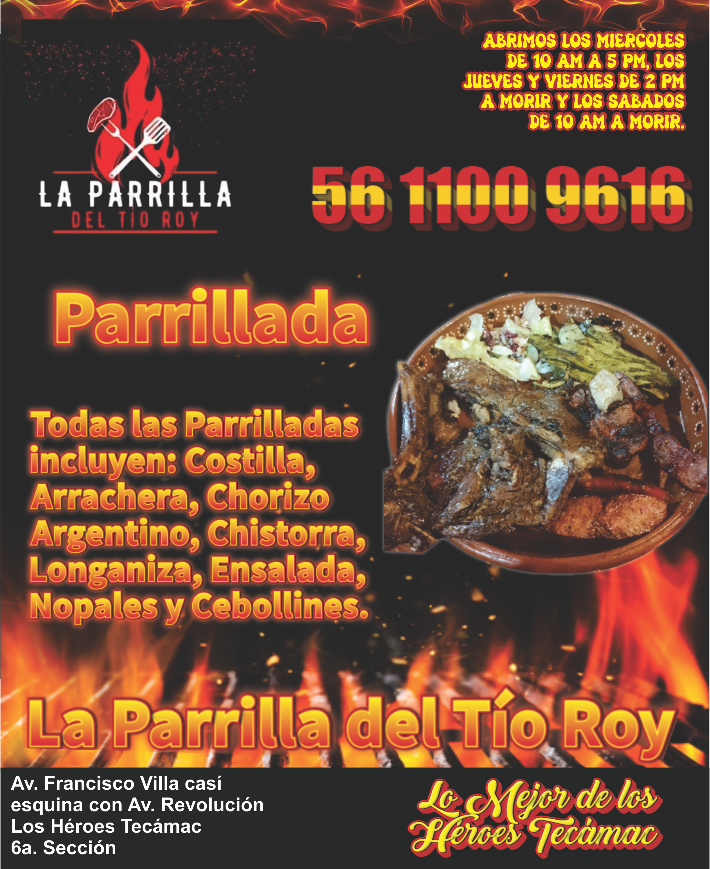 La Parrilla del Tio Roy - Imagen 5 - otros en LOS HEROES TECAMAC 6a SECCION