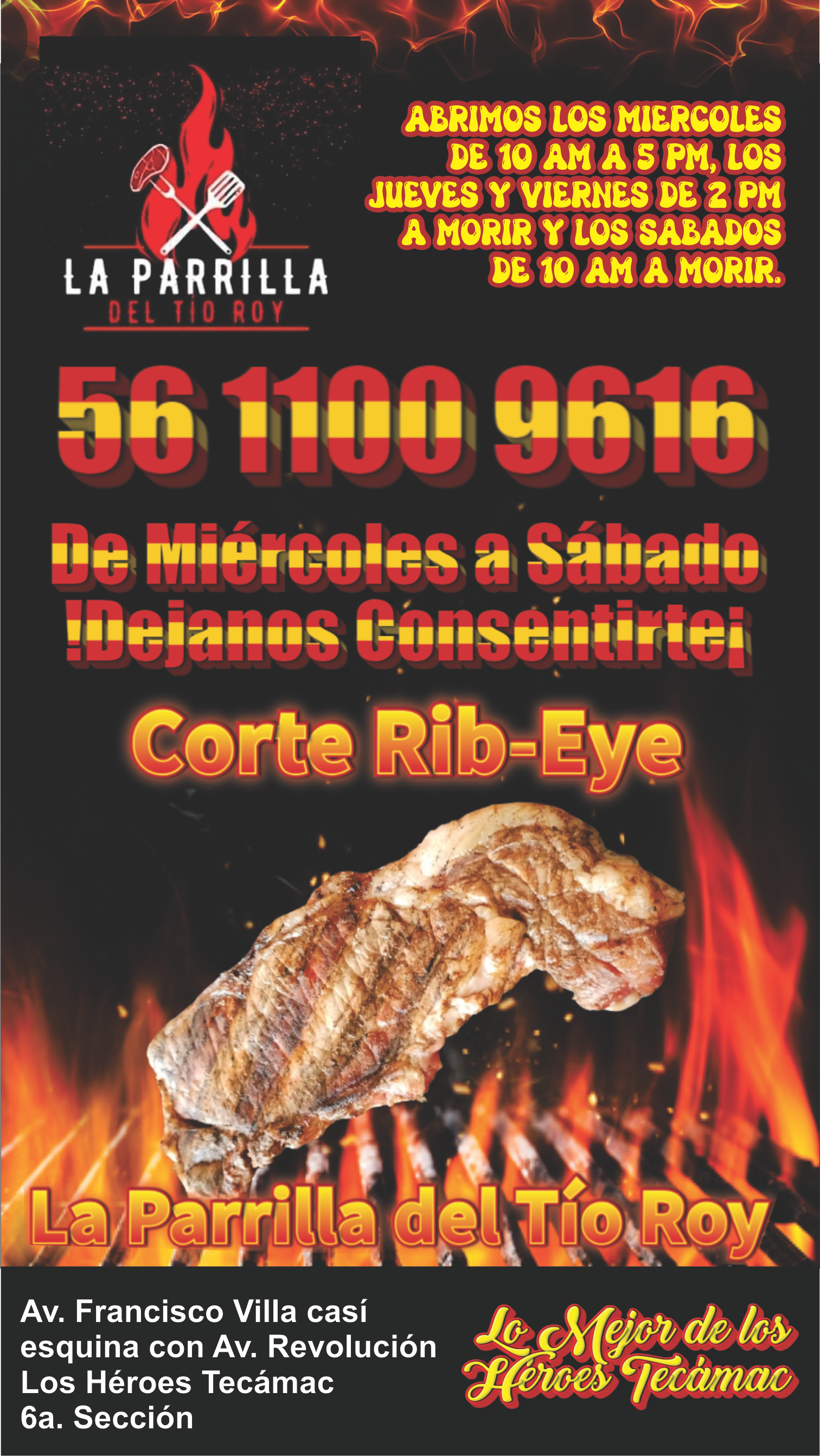 La Parrilla del Tio Roy - Imagen 6 - otros en LOS HEROES TECAMAC 6a SECCION