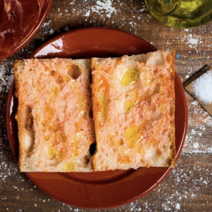 PAN CON TOMATE - restaurante en DON PORFI - Barcelona
